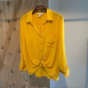 F21+ Button-up Blouse (Size 1X)